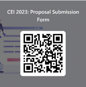 QR code for CEI proposal submission form