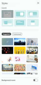 Layout and template options for Forms