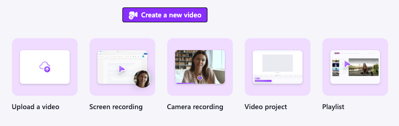 MS Clipchamp - create video