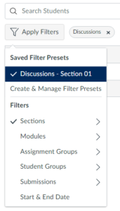 Enable Filters