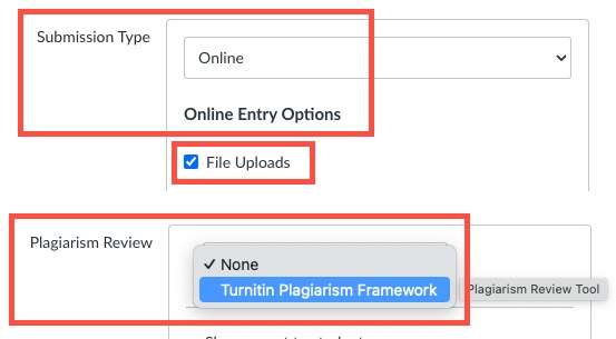 Turn It In -how to get started in Quercus options